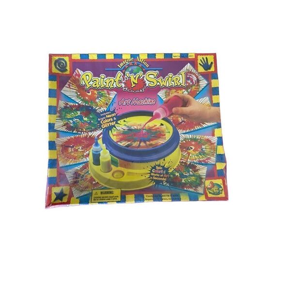 New old stock, vintage  Imagine nation paint N swirl art machine still sealed - Picture 1 of 2